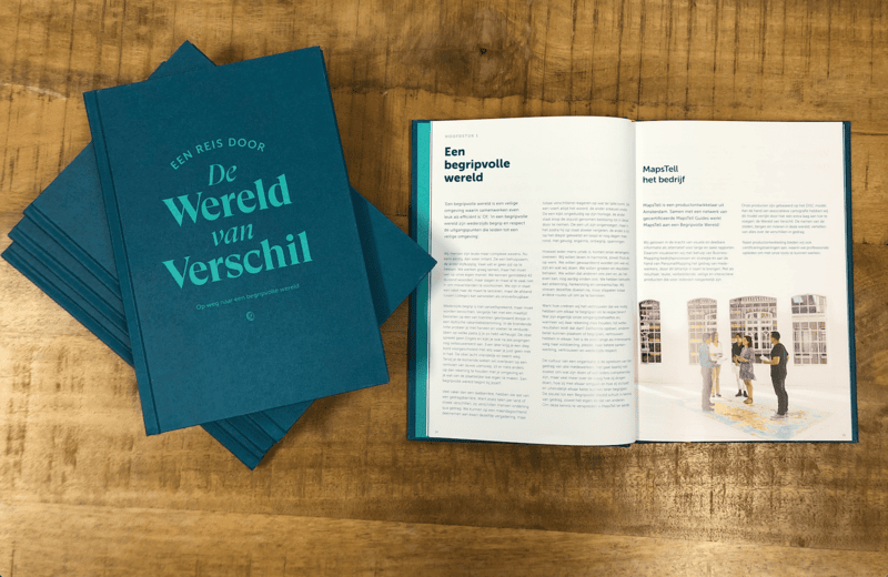 MapsTell - Een Reis door de Wereld van Verschil Boek